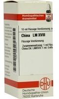 DHU LM China XVIII Dilution (10 ml)