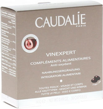 Caudalie Vinexpert Complements Alimentaires Kapseln - Anti-Age Nahrungsergänzung (30 Stk.)