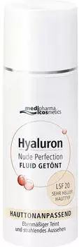 Medipharma Hyaluron Nude Perfection Fluid get&ouml;nt sehr heller Hauttyp (50ml)