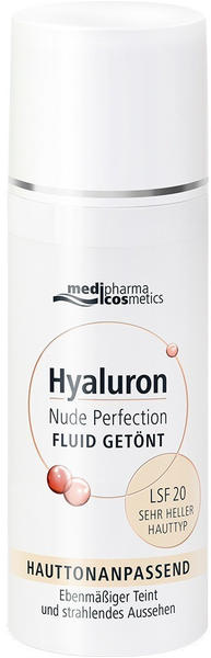 Medipharma Hyaluron Nude Perfection Fluid getönt sehr heller Hauttyp (50ml)