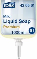 Tork 420501, Tork 420501 Fl&uuml;ssigseife Premium 1 L mild leicht parf&uuml;miert,...