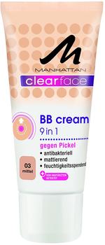 Manhattan Clearface 9 in 1 BB Cream Nr. 3 Medium 25 ml