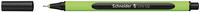 Schneider Fineliner Line-Up sapphire-black 191001, Strichbreite 0,4mm, schwarz