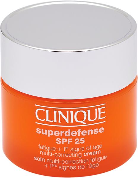 Clinique Superdefense Fatigue + 1st Signs of Age Multi-Correcting Cream dry to very dry skin LSF 25 50 ml
