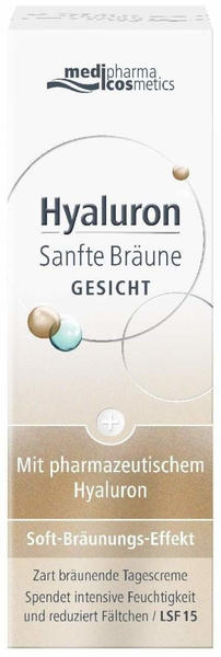 Medipharma Cosmetics Hyaluron Sanfte Bräune Gesicht Creme 50 ml
