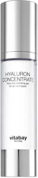 Vitabay Hyaluronsäure-Konzentrat Gel 50 ml - 3-fach Hyaluronkomplex hochkonzentriert zur täglichen Anwendung