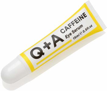 Q+A Caffeine Koffein-Serum zur Belebung der Augenpartie und für strahlenden Look 15 ml