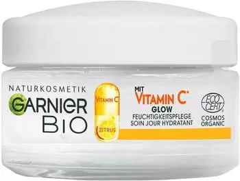 Garnier Glow Feuchtigkeitspflege Vitamin C weiß