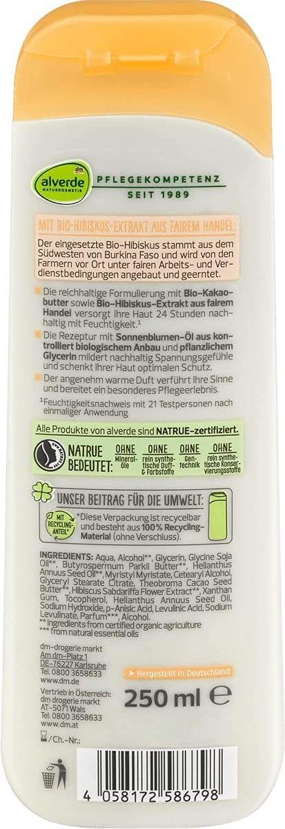 Andermarkt Lactetonisch 2in1 – Mit Bio-Hibiskus Für Empfindliche Haut, 200 Ml