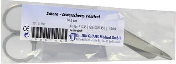 Dr. Junghans Medical Listerschere 14,5 cm Rostfrei