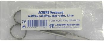Dr. Junghans Medical Verbandschere Spitz/Spitz 13 cm Rostfrei