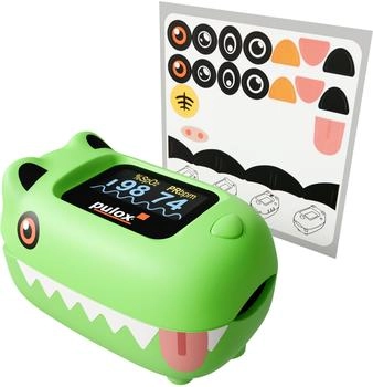 Pulox Kinder Pulsoximeter Grün (PO-230)