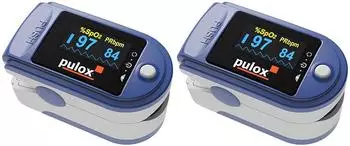 Pulox Pulsoximeter PO-200 Solo Messung von Sauerstoffsättigung Puls und PI