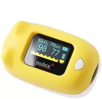 Pulox PO-230 - Finger-Pulsoximeter f&uuml;r Kinder - Gelb 1 St