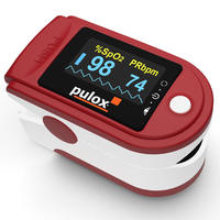 Pulox PO-200 Solo - Finger-Pulsoximeter - Rot 1 St