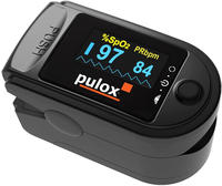 Pulox PO-200A Set - Finger-Pulsoximeter - Schwarz 1 St