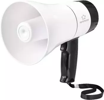 Renkforce RF-MP-200 Megaphon mit Aufnahmefunktion und Haltegurt (RF-MP-200)