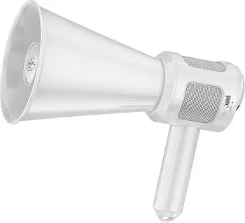 infactory Megafon 30W MP3 mit Bluetooth und Voice-Recording