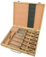 Br&uuml;der Mannesmann Schnitzwerkzeugsatz 7tlg. M66107 (M66107)