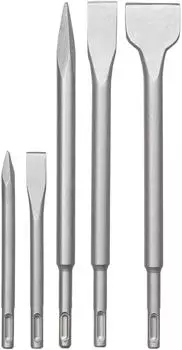 KWB SDS-Plus Mei&szlig;el-Set 5-teilig, Spitz-/Flach-/Breitmei&szlig;el (240285)
