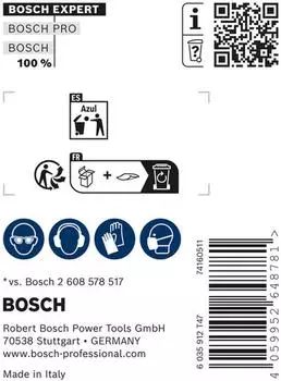 Bosch EXPERT SDS plus-8C Spitzmei&szlig;el 40x250mm, 5-tlg. (2608901698)