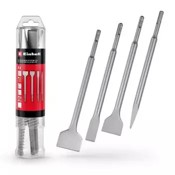 Einhell SDS-Plus Mei&szlig;el-Set 250mm, 4-teilig (247205)