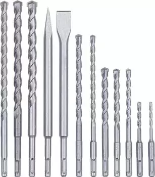 KWB SDS-Plus Hammer- und Mei&szlig;el-Set, 12-teilig (240290)