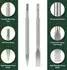 LuxusKollektion SDS-Plus Meißel-Set 4-tlg. Spitz-, Flach- und Fliesenmeißel 250mm