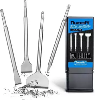 LuxusKollektion Mei&szlig;el-Set SDS Plus 4-teilig, 250mm (4PCS-P16)