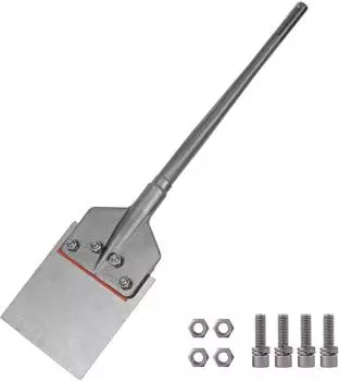 LuxusKollektion Bodenabschaber-Meißel SDS-Max 150mm breit, 60cm lang, legierter Stahl