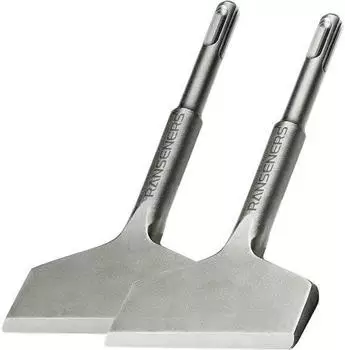LuxusKollektion Fliesenmeißel SDS-Plus 2er-Set 165x75mm 15° (SDS-PLUS_P07)