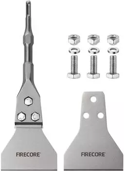 LuxusKollektion Bodenschaber-Set SDS Plus 300x100mm mit Ersatzspatel