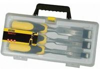 Stanley - Stechbeitel Dynagrip, Set 3-tlg., 12, 18, 25 Mm
