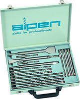 ALPEN Bohrer- / Mei&szlig;el-Set SDS-plus F4 Forte KIT (16-tlg., Bohrer,...