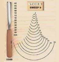 Stubai lang poliert, Form 9, 12 mm (550912)