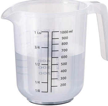 APS Messbecher 30058, 1 Liter – APS Messbecher 30058, 1 Liter für präzises Abmessen und Dosieren