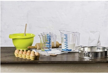 Rotho Messbecher Domino 1750410379, 0,3 Liter – Vielseitige Anwendungsmöglichkeiten für kreatives Kochen und Backen