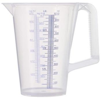 Pressol Messbecher 1l blau bedruckte Skala Polypropylen (07082)