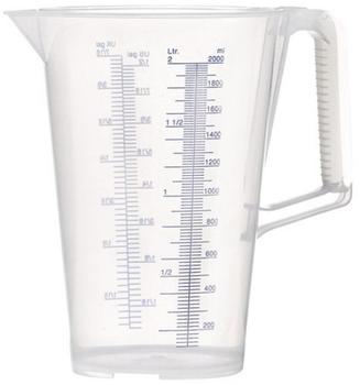 Pressol Messbecher 2l blau bedruckte Skala PP (07083)