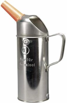 Pressol Messbecher Weißblech 1 l mit Kunststoffauslauf (07342)