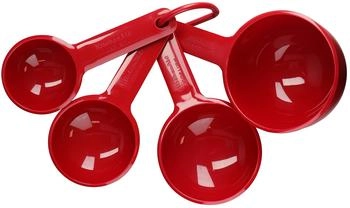 KitchenAid Messbecher Set 4-teilig, Empire Rot (KQG058OHERE)