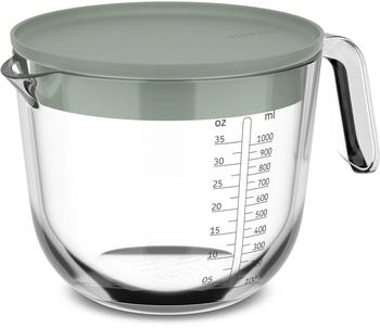 Mepal Glas Messbecher Chef it mit Deckel Nordic Sage 1000 ml (102311094700)