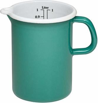 Riess Küchenmaß Emaille Nature Green Dark 1 L (0338-111)