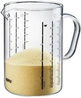 GEFU Messbecher "METI, 1000 ml" Glas Ausgie&szlig;nase, 1 Liter