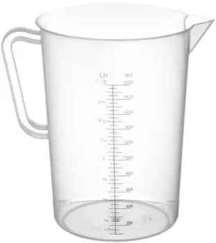Hendi Messbecher, Polyproylen, 2L, ⌀140x(H)215mm