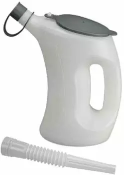Pressol Messbecher 1l mit Schutzdeckel und Flexauslauf, HDPE (07621)