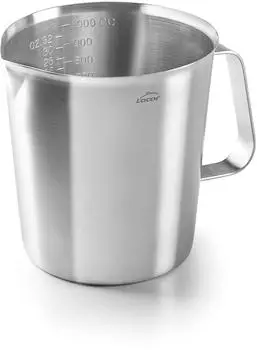 Lacor Messbecher 1l Edelstahl 18/10, BPA-frei (62741)