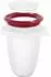Westmark Gerda Messbecher-Set 2-teilig 1L, Kunststoff, transparent/weiß/rot (306822E6)