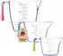 Intirilife Messbecher-Set 3-teilig 200ml/400ml/900ml Kunststoff (IL-100630)