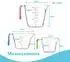Intirilife Messbecher-Set 3-teilig 200ml/400ml/900ml Kunststoff (IL-100630)